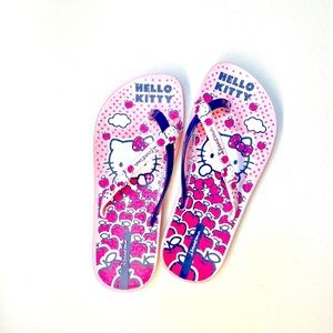Girls Hello Kitty Flip Flops | Size 13/1